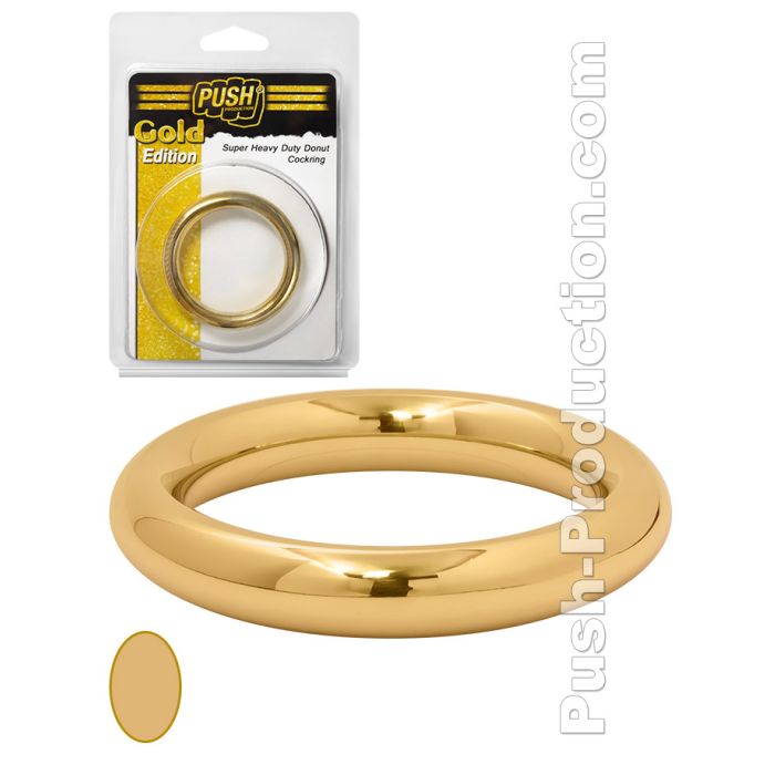 Push Gold Edition - Super Heavy Duty Donut Cockring main product photo