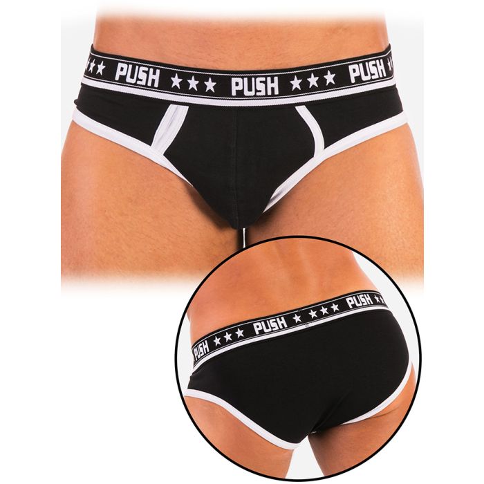 Push - Slip Premium Cotton - Noir/blanc main product photo