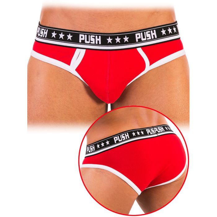 Push - Slip Premium Cotton - Rouge/blanc main product photo