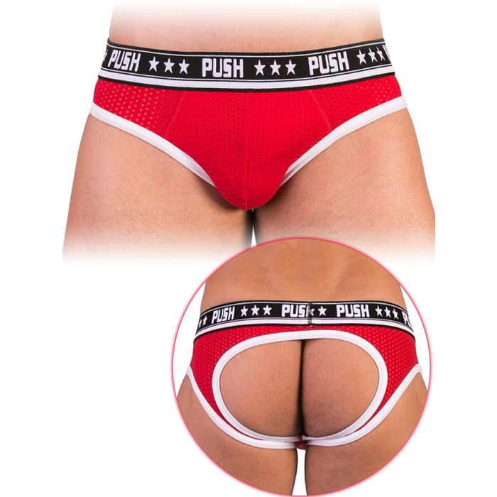 Push - Slip Premium Mesh Hole - Rouge/blanc main product photo