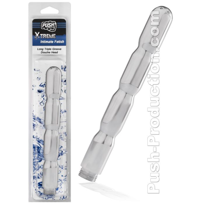Push Xtreme - Douche anale Long Triple Groove main product photo