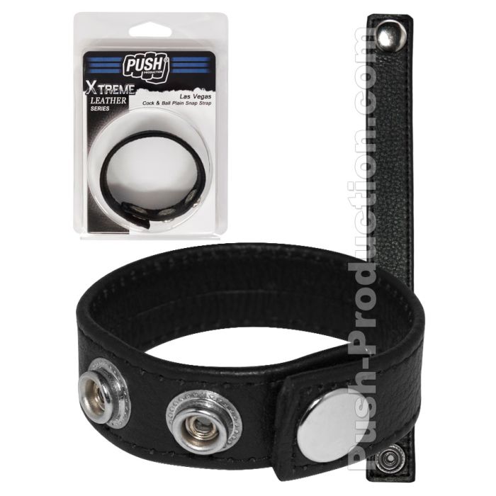 Push Xtreme Leather - Cock & Ball Strap Las Vegas Small main product photo
