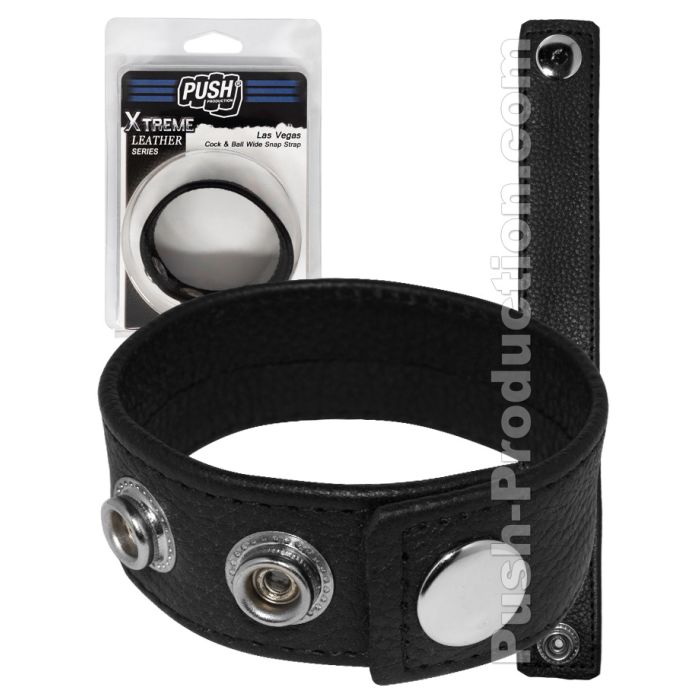 Push Xtreme Leather - Cock & Ball Strap Las Vegas Large main product photo