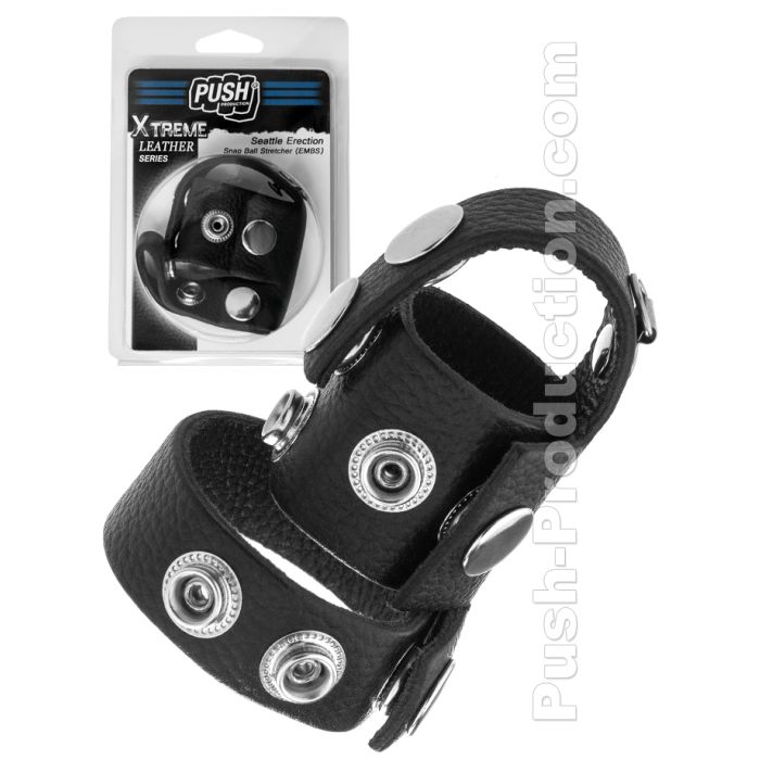 Push Xtreme Leather - Seattle Erection Snap Ball Stretcher main product photo
