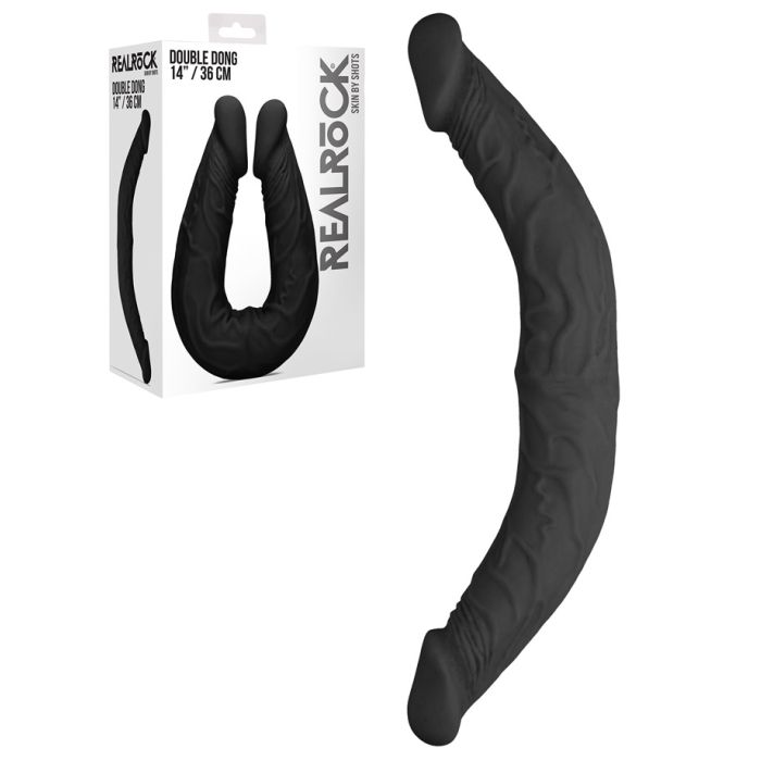 RealRock - Double Dong 14 inch - Noir main product photo