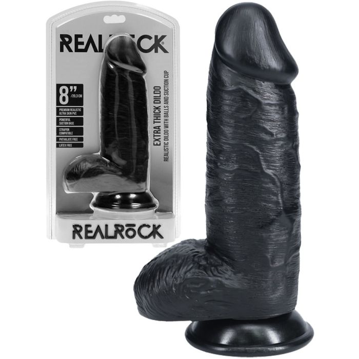 RealRock - Dildo 8 inch - Extra Thick main product photo