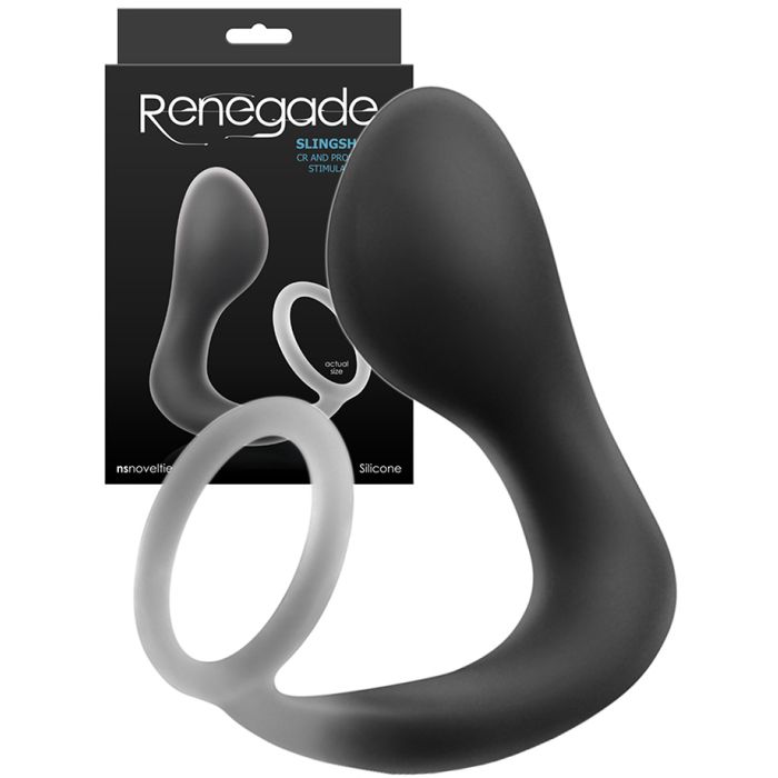Renegade Slingshot Prostate Stimulator Noir main product photo