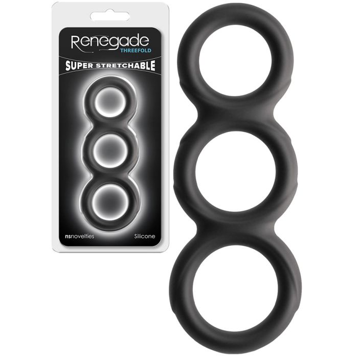 Renegade - Threefold Super Stretchy Silicone Cockring main product photo