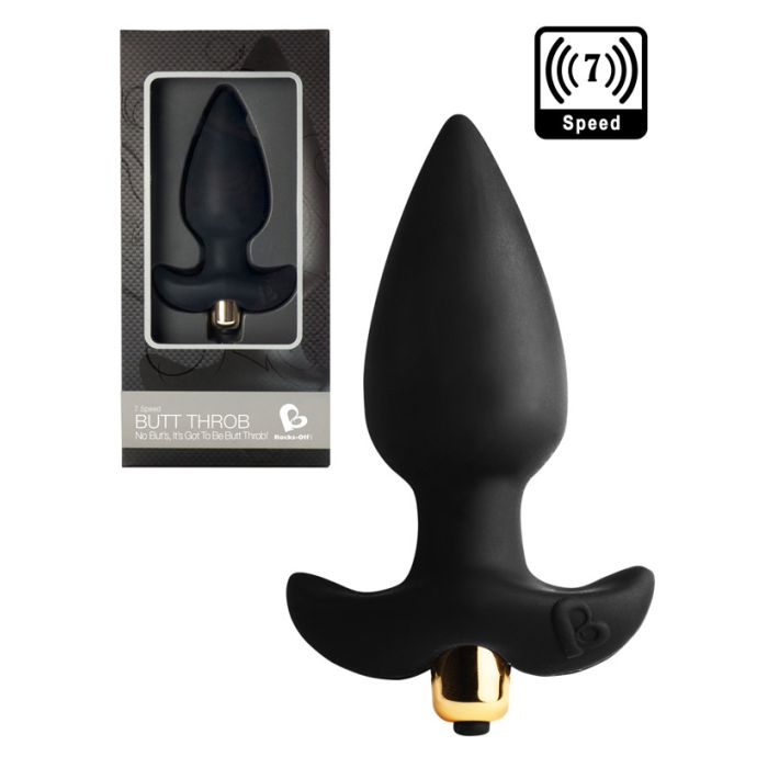 Plug anal Butt Throb à 7 vitesses main product photo