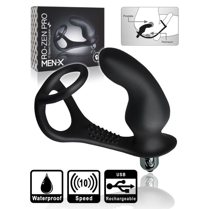 RO-Zen - Masseur de prostate, cockring et ballstretcher main product photo