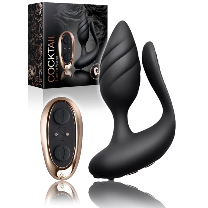 10 Speed Cocktail Remote Controlled Anal Plug main product photo