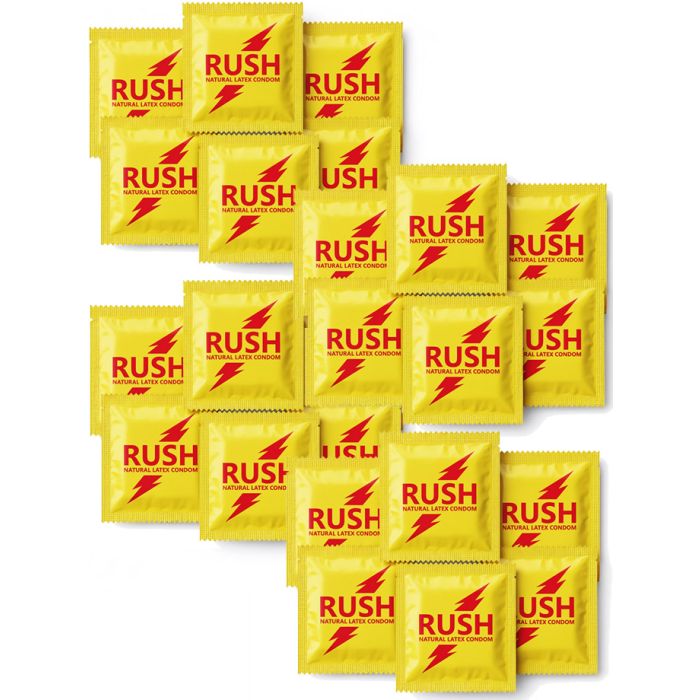 24 préservatifs RUSH main product photo