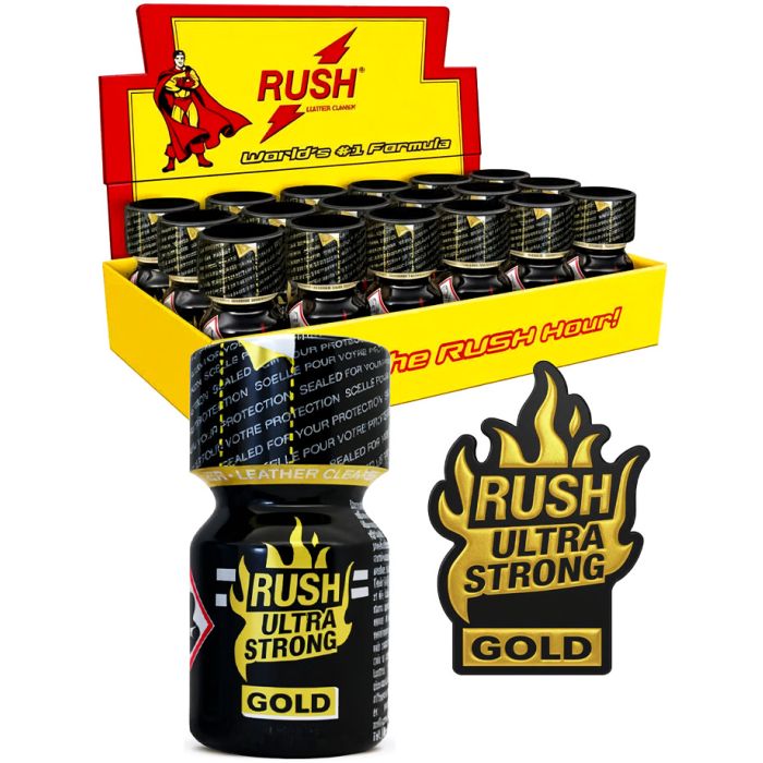 BOX RUSH ULTRA STRONG - GOLD LABEL small - 18x main product photo