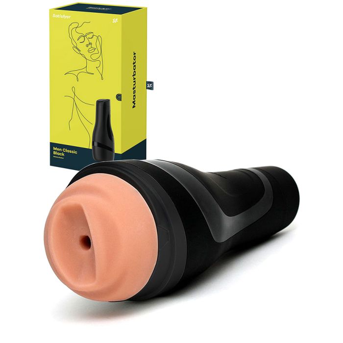 Satisfyer Men Classic Masturbator - Black main product photo