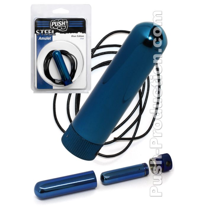 Poppers Amulet - Blue Edition - Push Steel main product photo