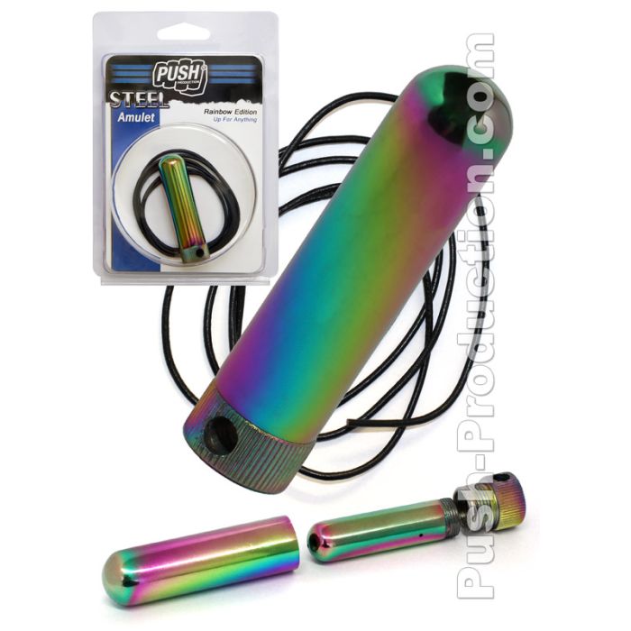Poppers Amulet - Rainbow Edition - Push Steel main product photo
