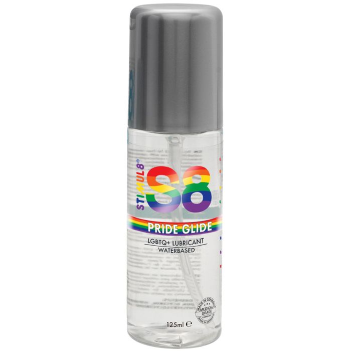 S8 Pride Glide Waterbased Lube 125ml main product photo