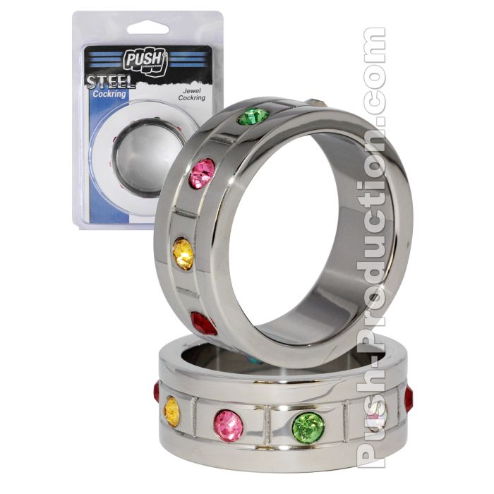 Push Steel - Jewel Cockring main product photo