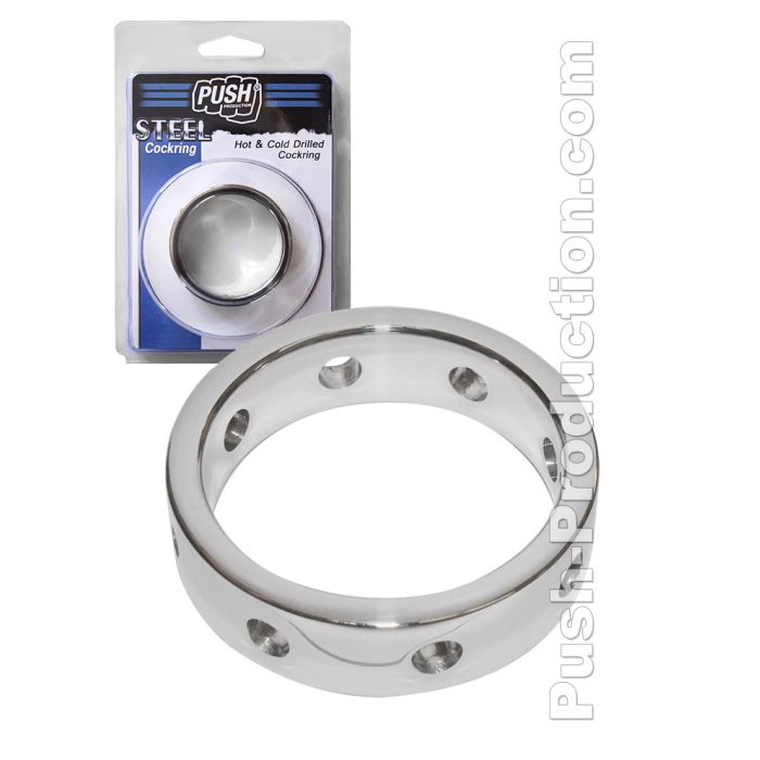 Push Steel - Hot & Cold Drilled Cockring - 15mm main product photo