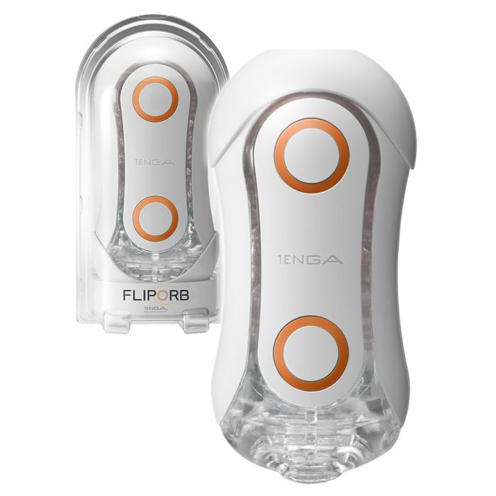 Tenga - Masturbateur Flip Orb - Orange Crash main product photo