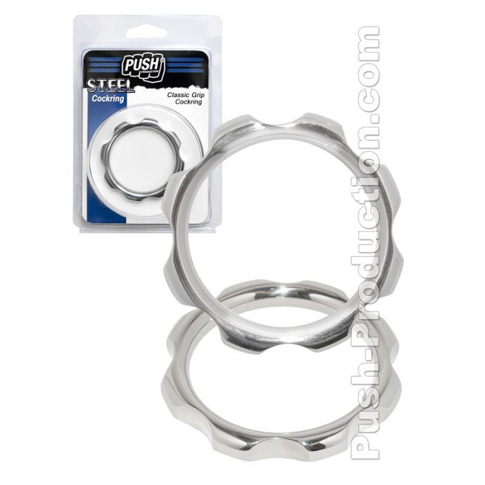 Push Steel - Classic Grip Cockring main product photo