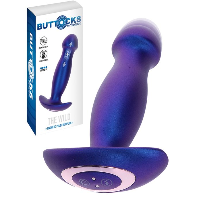 The Wild Magnetic Pulse Anal Plug main product photo